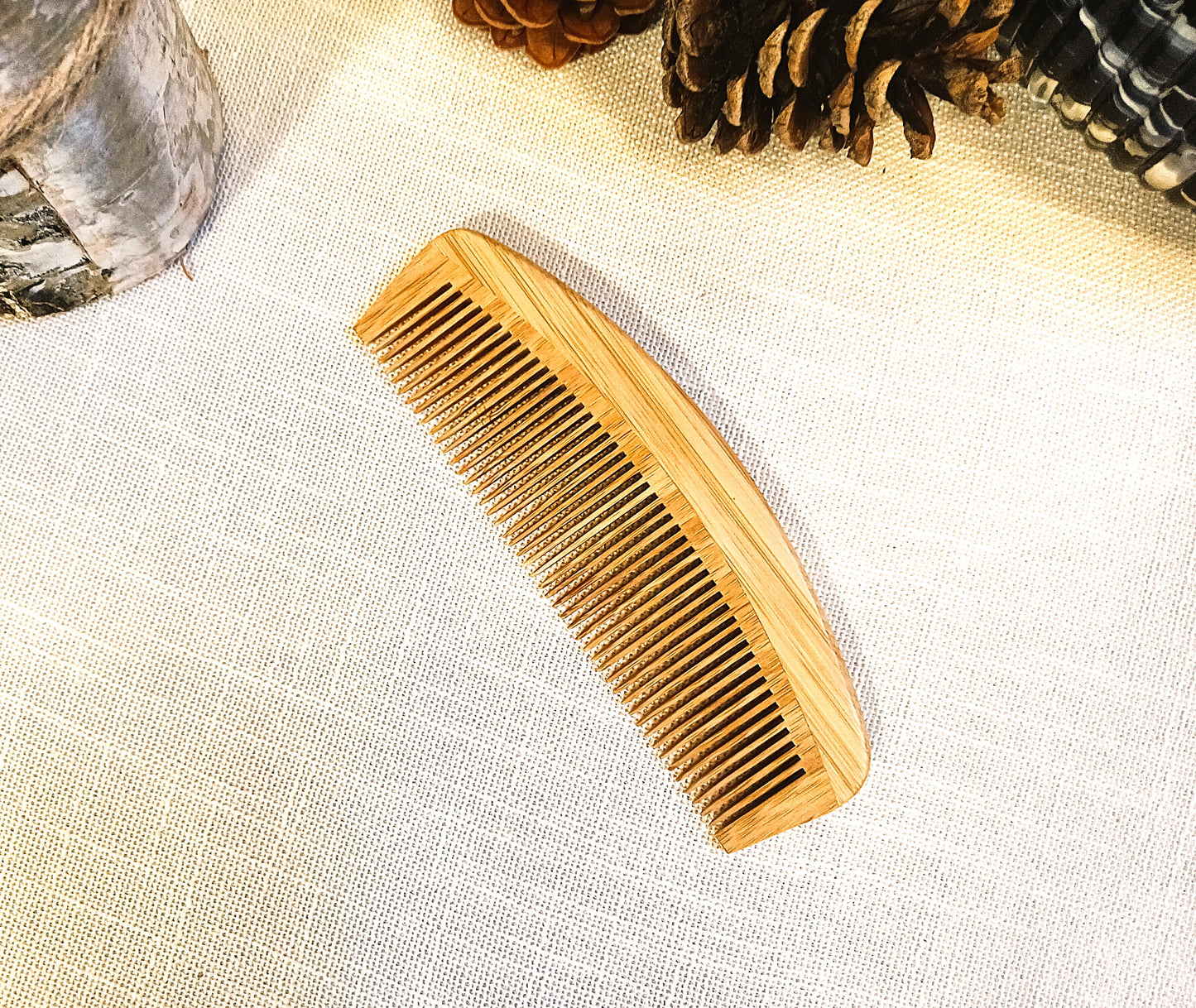 Natural Non-Static Paddle Brushes and Combs