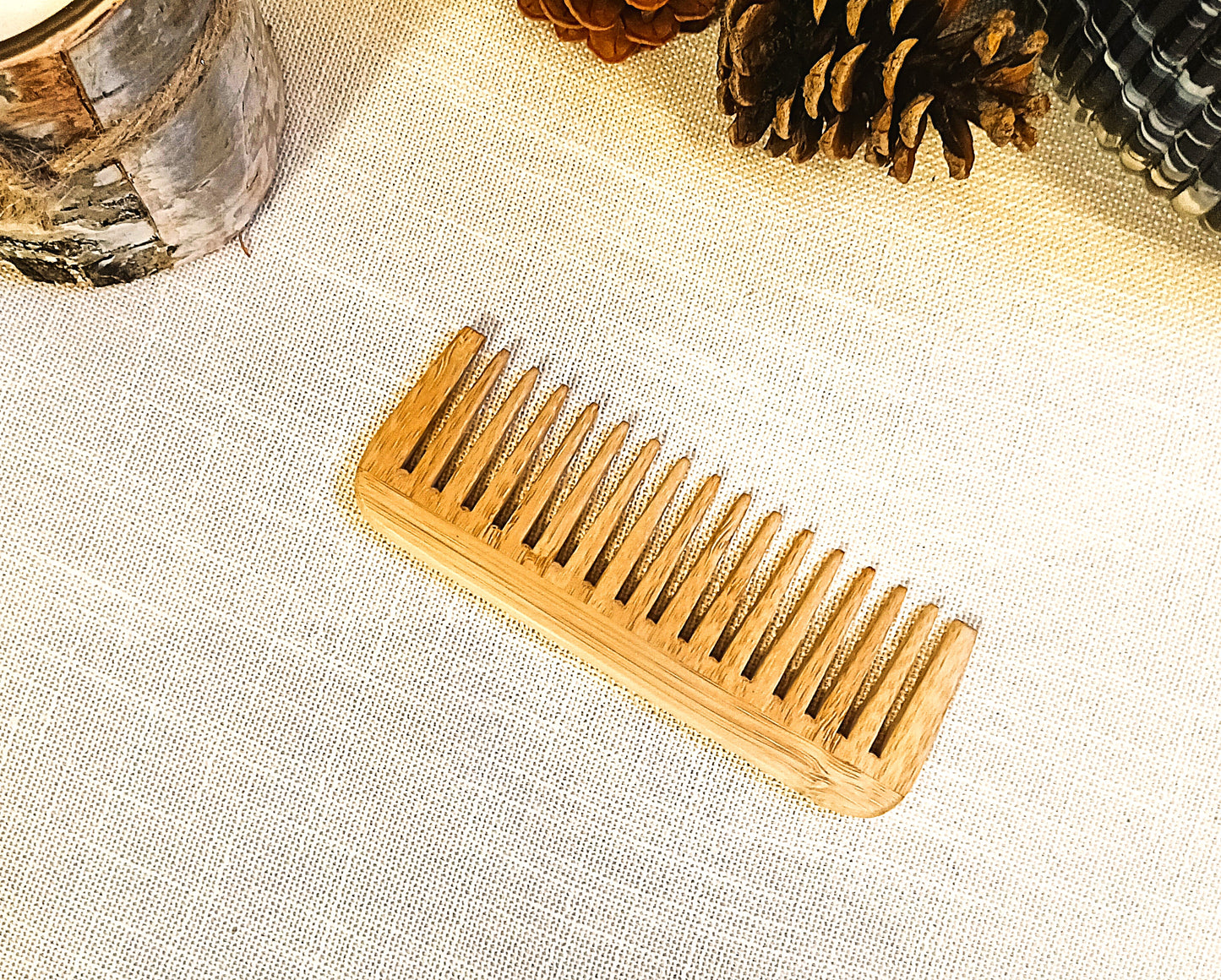 Natural Non-Static Paddle Brushes and Combs